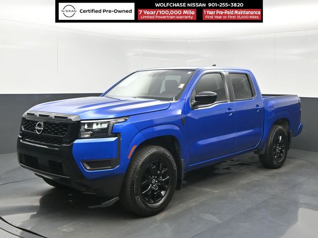 Bluestone Pearl 2026 Nissan Frontier Pickup Truck 4X2 9-Speed Automatic Overdrive