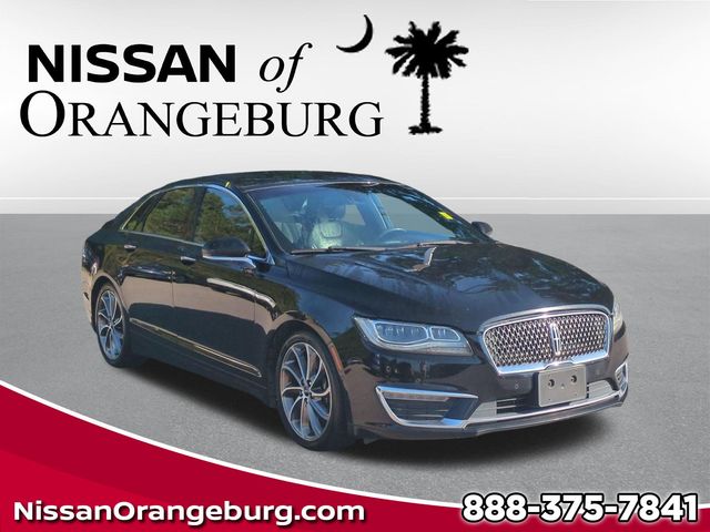 Diamond Black Metallic 2017 Lincoln MKZ Sedan All-Wheel Drive 6-Speed Automatic