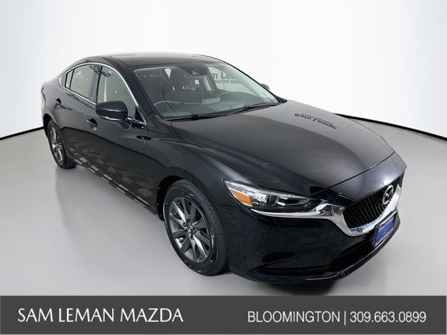 Jet Black Mica 2018 Mazda MAZDA6 Sedan Front-Wheel Drive 6-Speed Automatic