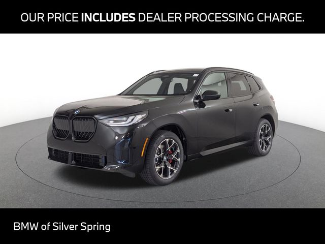 Black Sapphire Metallic 2026 BMW X3 SUV / Crossover All-Wheel Drive 8-Speed Automatic