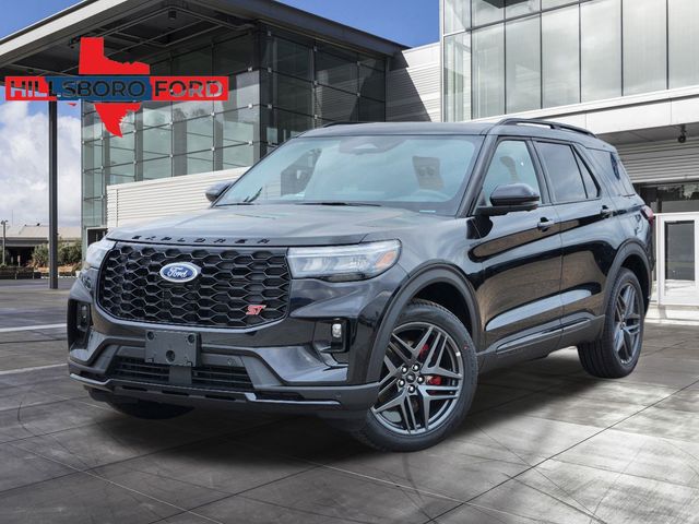 2025 Agate Black Metallic Ford Explorer ST 4X4 SUV