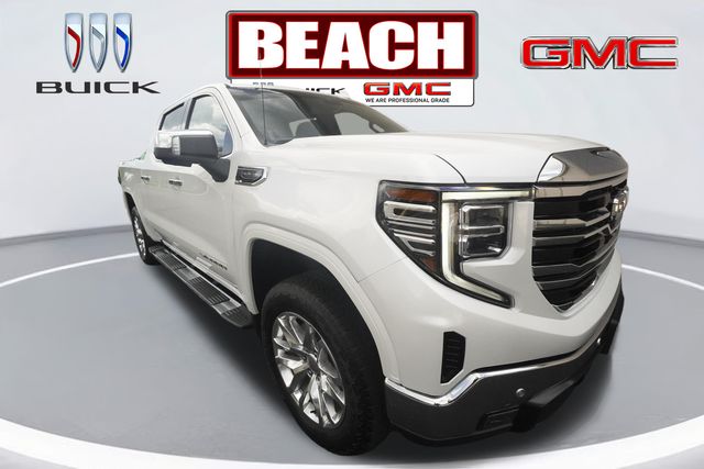 White Frost Tricoat 2022 GMC Sierra 1500 Pickup Truck Four-Wheel Drive Automatic