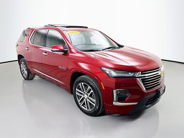 Radiant Red Tintcoat 2023 Chevrolet Traverse High Country AWD SUV / Crossover Four-Wheel Drive 9-Speed Automatic