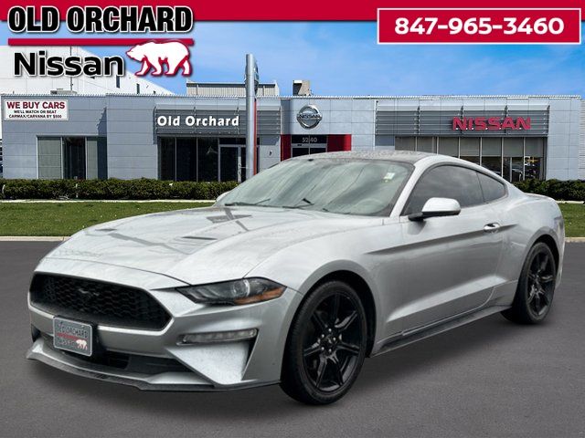 Silver Metallic 2020 Ford Mustang EcoBoost Coupe RWD Coupe Rear-Wheel Drive Automatic