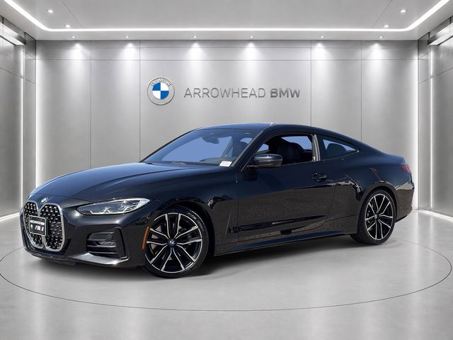 Black Sapphire Metallic 2021 BMW 4 Series Coupe Rear-Wheel Drive 8-Speed Automatic