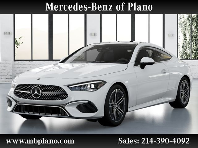 Polar White 2025 Mercedes-Benz CLE Coupe All-Wheel Drive 9-Speed Automatic