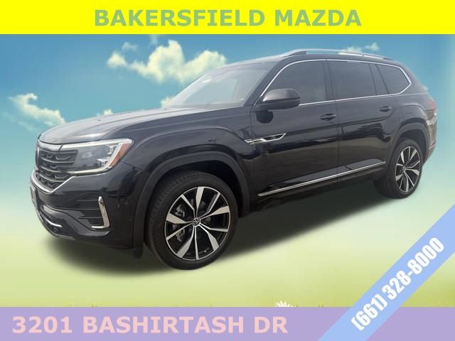 Deep Black Pearl 2024 Volkswagen Atlas SEL Premium R-Line 4Motion AWD SUV / Crossover All-Wheel Drive 8-Speed Automatic