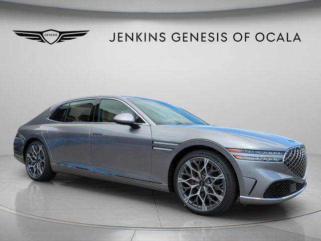 Savile Silver 2026 Genesis G90 3.5T e-Supercharger AWD Sedan All-Wheel Drive 8-Speed Automatic