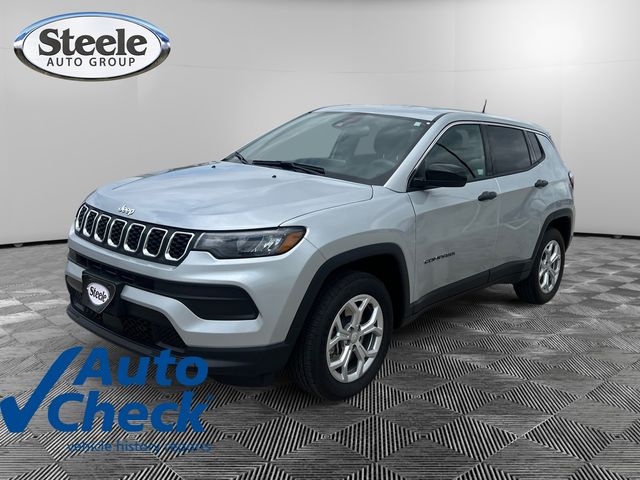 Silver Zynith Metallic Clearcoat 2024 Jeep Compass SUV / Crossover Four-Wheel Drive 8-Speed Automatic