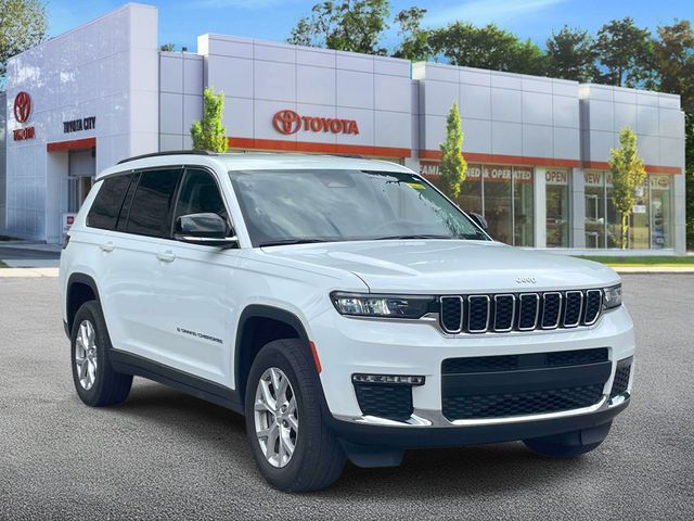 Bright White Clearcoat 2023 Jeep Grand Cherokee L Limited 4WD SUV / Crossover Four-Wheel Drive 8-Speed Automatic