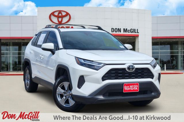 2024 Toyota RAV4 XLE White at Toyota of Victoria