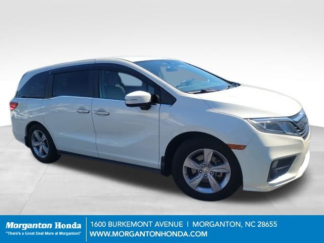 White Diamond Pearl 2019 Honda Odyssey EX FWD Minivan Front-Wheel Drive 9-Speed Automatic