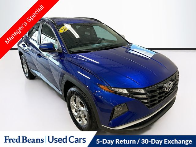 Intense Blue 2023 Hyundai Tucson SUV / Crossover All-Wheel Drive 8-Speed Automatic