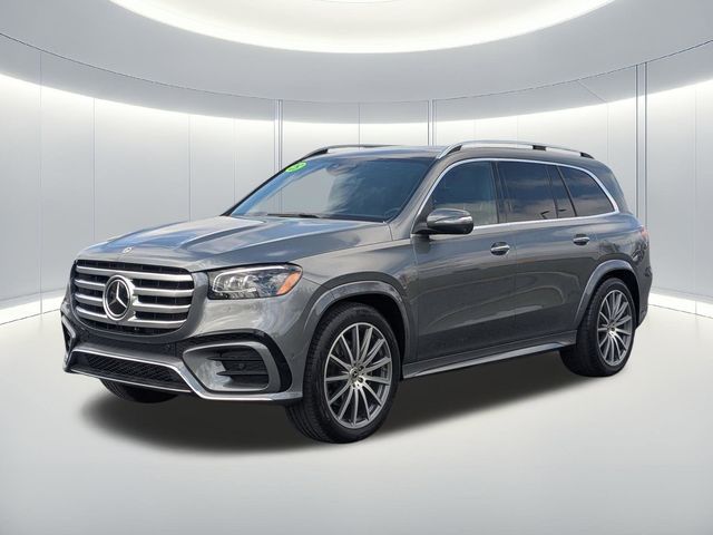 Selenite Gray Metallic 2025 Mercedes-Benz GLS 450 4MATIC SUV / Crossover All-Wheel Drive 9-Speed Automatic