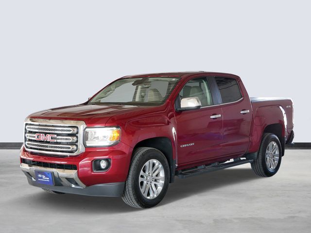 Red Quartz Tintcoat 2019 GMC Canyon SLT Crew Cab 4WD Pickup Truck Four-Wheel Drive 8-Speed Automatic