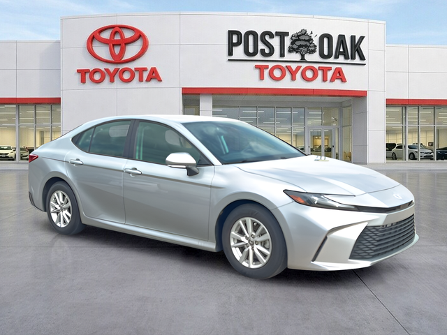 Celestial Silver Metallic 2025 Toyota Camry LE FWD Sedan Front-Wheel Drive Continuously Variable Transmission
