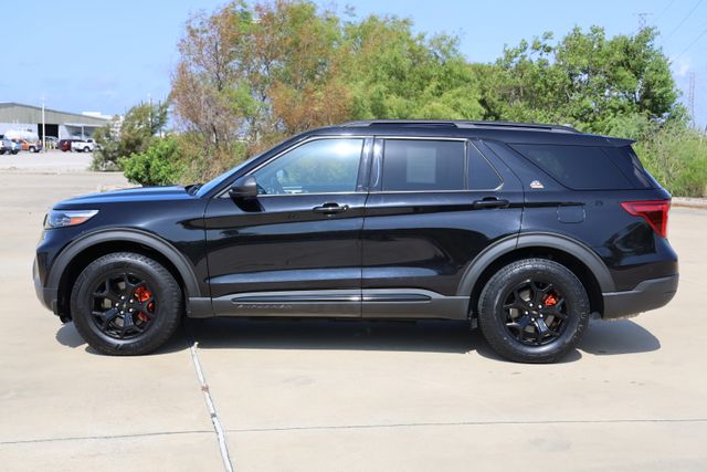 2022 Ford Explorer Timberline Black at DeMontrond Auto Country