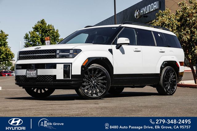 Serenity White 2025 Hyundai Santa Fe SUV / Crossover Front-Wheel Drive Automatic