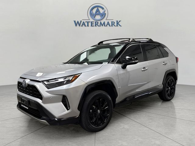 Midnight Black Metallic 2022 Toyota RAV4 Hybrid XSE AWD SUV / Crossover All-Wheel Drive Continuously Variable Transmission