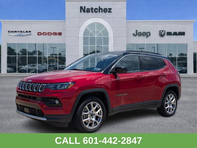 Red Hot Pearlcoat 2025 Jeep Compass SUV / Crossover Four-Wheel Drive 8-Speed Automatic