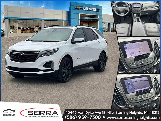 Summit White 2023 Chevrolet Equinox SUV / Crossover Front-Wheel Drive 6-Speed Automatic Overdrive
