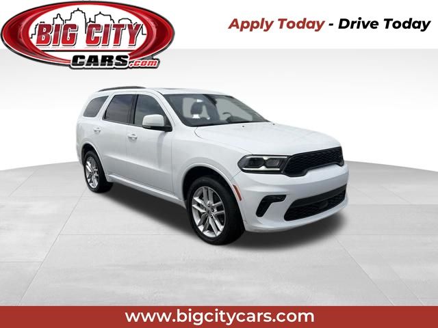 White Knuckle Clearcoat 2022 Dodge Durango GT Plus AWD SUV / Crossover All-Wheel Drive 8-Speed Automatic