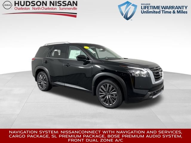 2025 Super Black Nissan Pathfinder SL SUV