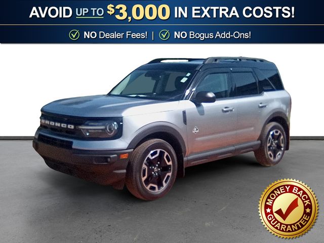 Iconic Silver Metallic 2023 Ford Bronco Sport SUV / Crossover All-Wheel Drive 8-Speed Automatic