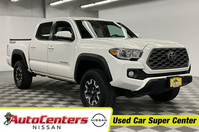 Ice Cap 2023 Toyota Tacoma TRD Off Road Double Cab 4WD Pickup Truck Four-Wheel Drive 6-Speed Automatic
