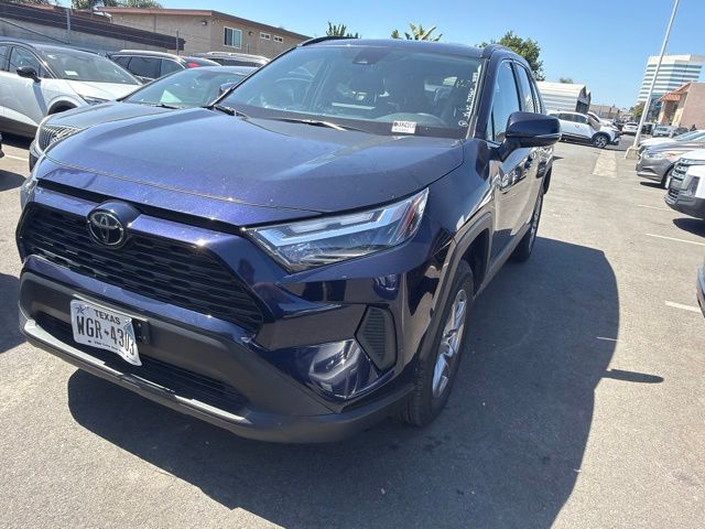 Blue 2025 Toyota RAV4 SUV / Crossover Front-Wheel Drive 8-Speed Automatic