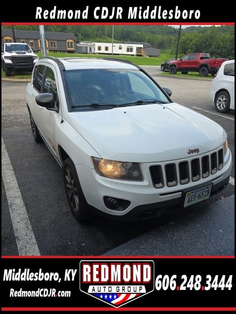 Bright White Clearcoat 2016 Jeep Compass SUV / Crossover Four-Wheel Drive 6-Speed Automatic