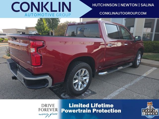 Cajun Red Tintcoat 2019 Chevrolet Silverado 1500 Pickup Truck Four-Wheel Drive 8-Speed Automatic