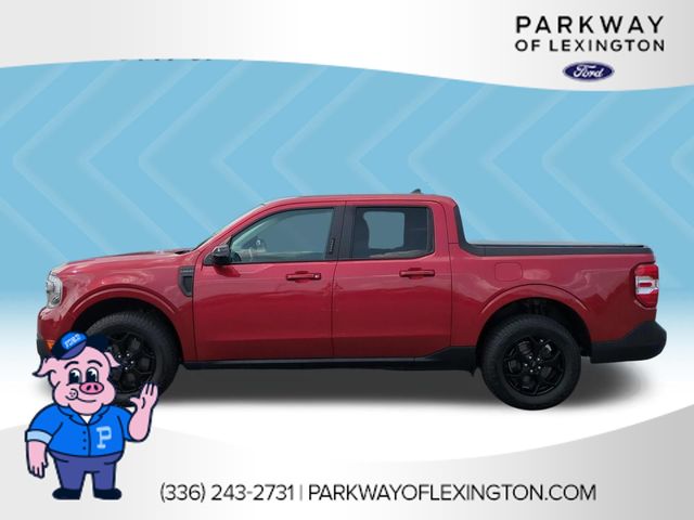 Used 2022 Red Ford Lariat image 2