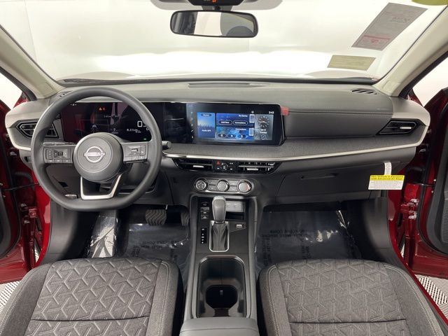 2025 Scarlet Ember Tintcoat/Super Black Nissan Kicks SV FWD SUV