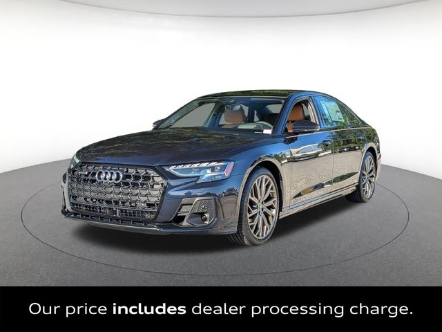 Firmament Blue Metallic 2027 Audi A8 Sedan All-Wheel Drive 8-Speed Automatic