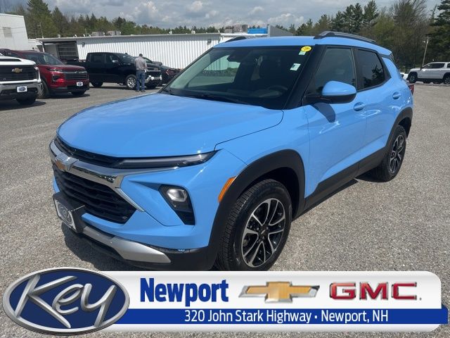 Fountain Blue 2024 Chevrolet Trailblazer LT AWD SUV / Crossover Four-Wheel Drive 9-Speed Automatic