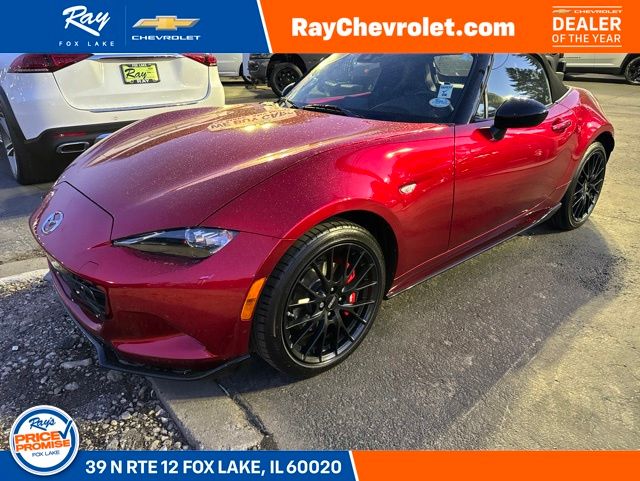 Red Crystal 2020 Mazda MX-5 Miata Club RWD Convertible Rear-Wheel Drive 6-Speed Manual