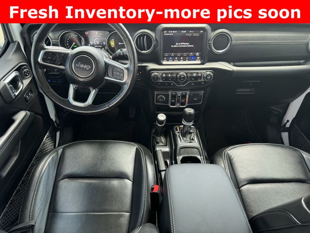 2023 Jeep Wrangler Sahara 4xe White at Emmons Autoplex