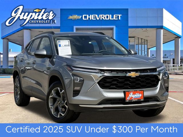 Sterling Gray Metallic 2025 Chevrolet Trax LT FWD SUV / Crossover Front-Wheel Drive 6-Speed Automatic