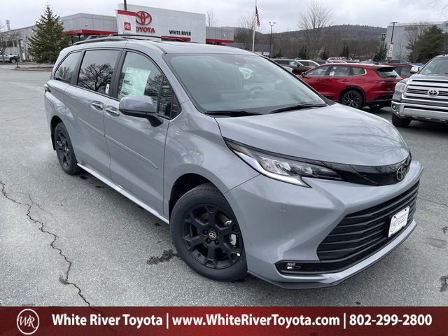 Cement 2026 Toyota Sienna Woodland Edition 7-Passenger AWD Minivan All-Wheel Drive Continuously Variable Transmission