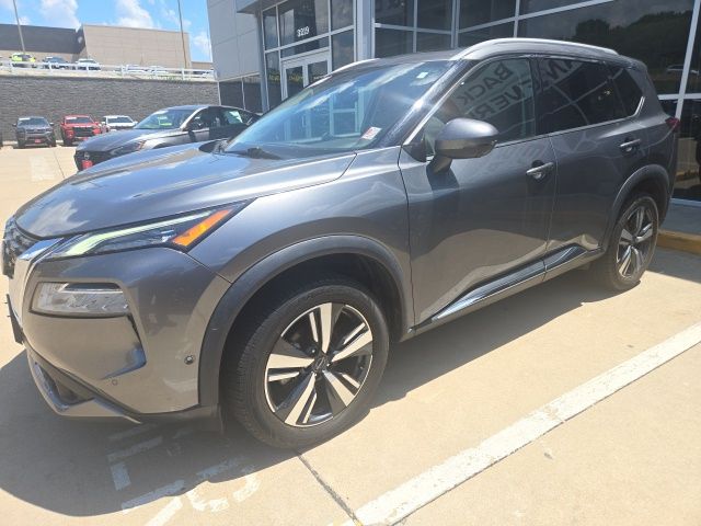 Gray (Gun Metallic) 2023 Nissan Rogue SUV / Crossover All-Wheel Drive Continuously Variable Transmission