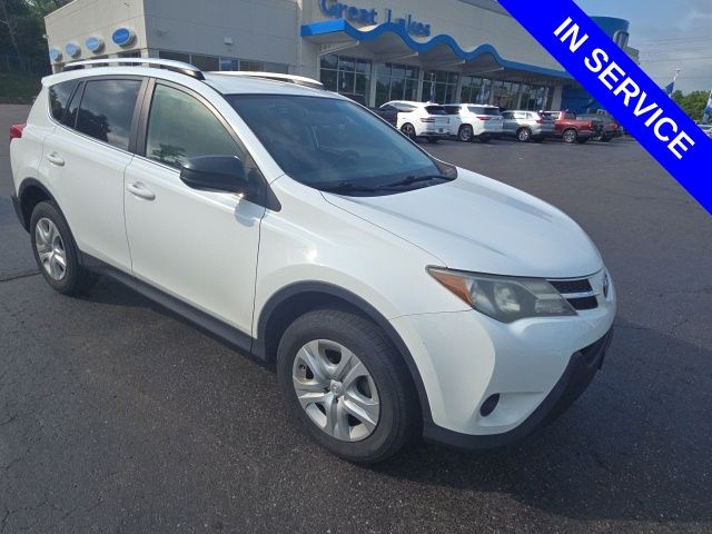 Super White 2015 Toyota RAV4 SUV / Crossover All-Wheel Drive 6-Speed Automatic