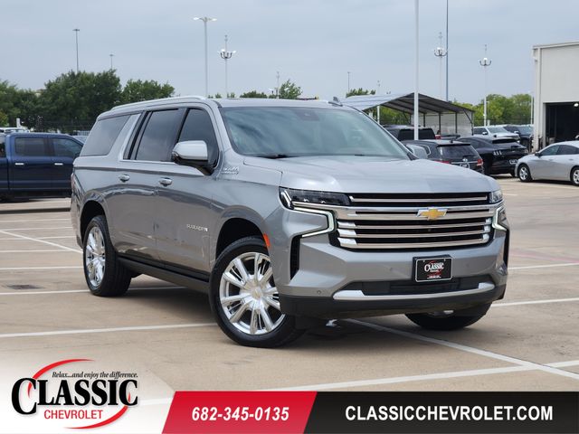 Sterling Gray Metallic 2024 Chevrolet Suburban SUV / Crossover Four-Wheel Drive