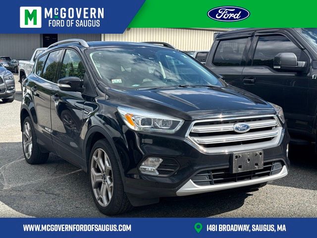 Shadow Black 2017 Ford Escape SUV / Crossover All-Wheel Drive 6-Speed Automatic