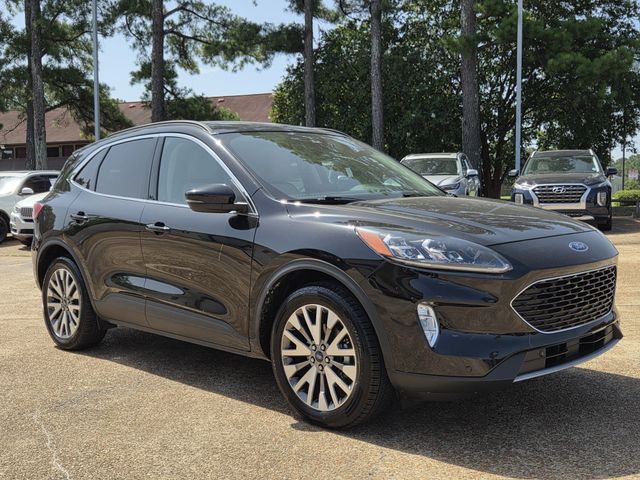 Black Metallic 2020 Ford Escape SUV / Crossover All-Wheel Drive 8-Speed Automatic