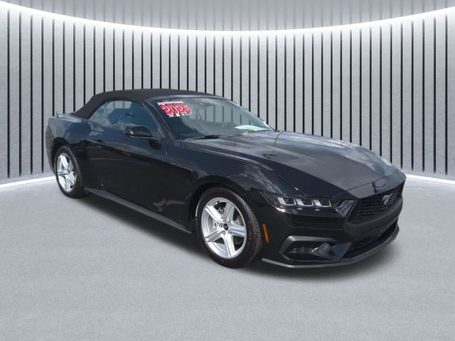 Shadow Black 2026 Ford Mustang EcoBoost Premium Convertible RWD Convertible Rear-Wheel Drive Automatic