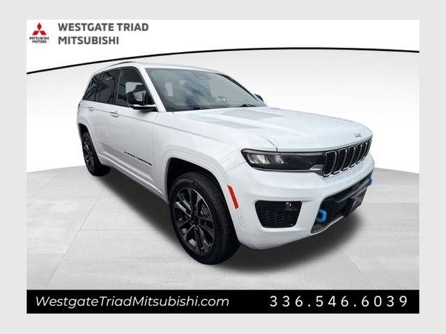 Bright White Clearcoat 2023 Jeep Grand Cherokee 4xe SUV / Crossover Four-Wheel Drive 8-Speed Automatic