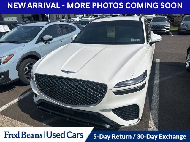 Uyuni White 2023 Genesis GV70 2.5T AWD SUV / Crossover All-Wheel Drive 8-Speed Automatic