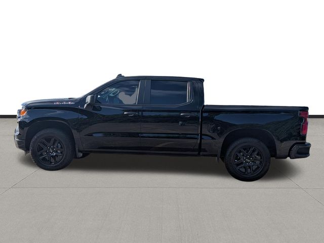 2025 Chevrolet Silverado 1500 Custom Black at DeMontrond Gulf Freeway