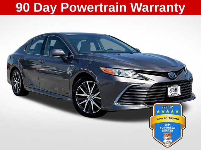 Predawn Gray Mica 2024 Toyota Camry Hybrid Sedan Front-Wheel Drive Continuously Variable Transmission
